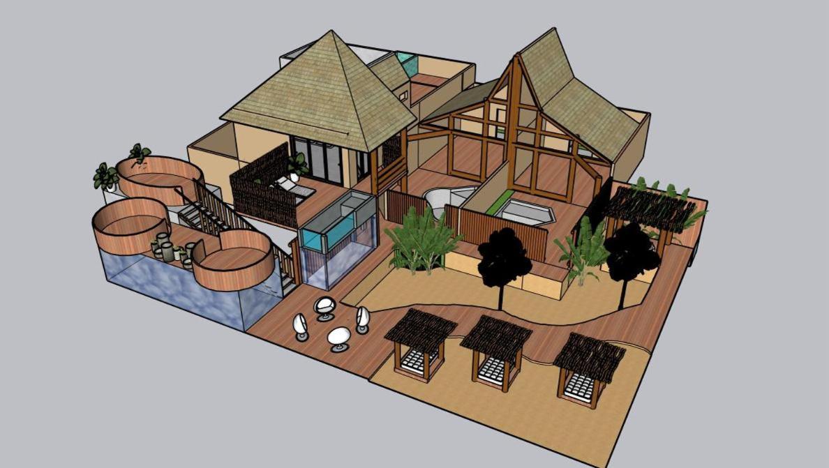 Villa Pantai Boutique Hotel Atins Ngoại thất bức ảnh